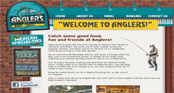 Desktop Screenshot of anglersbarandgrill.com